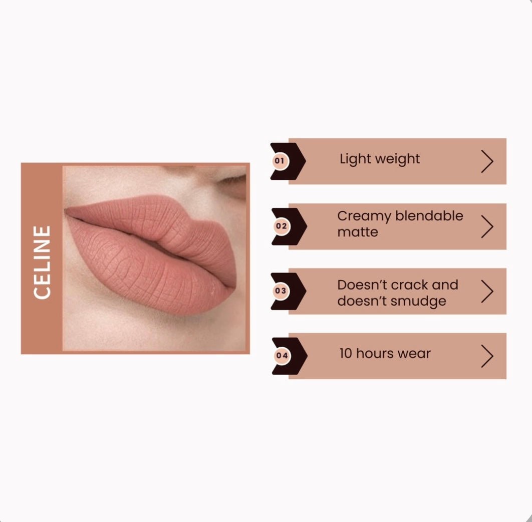THE ROYAL LIQUID MATTE LIPSTICK, CELINE