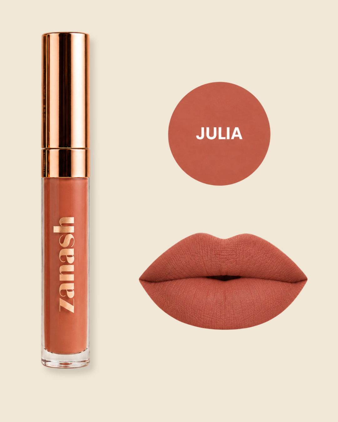 THE CLASSIC LIQUID MATTE LIPSTICK - JULIA
