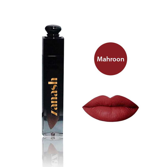 THE AMBER LIQUID MATTE LIPSTICK, MAHROON