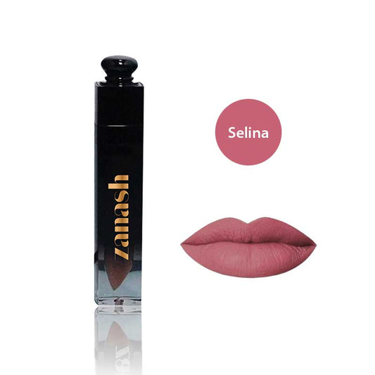 THE AMBER LIQUID MATTE LIPSTICK, SELINA