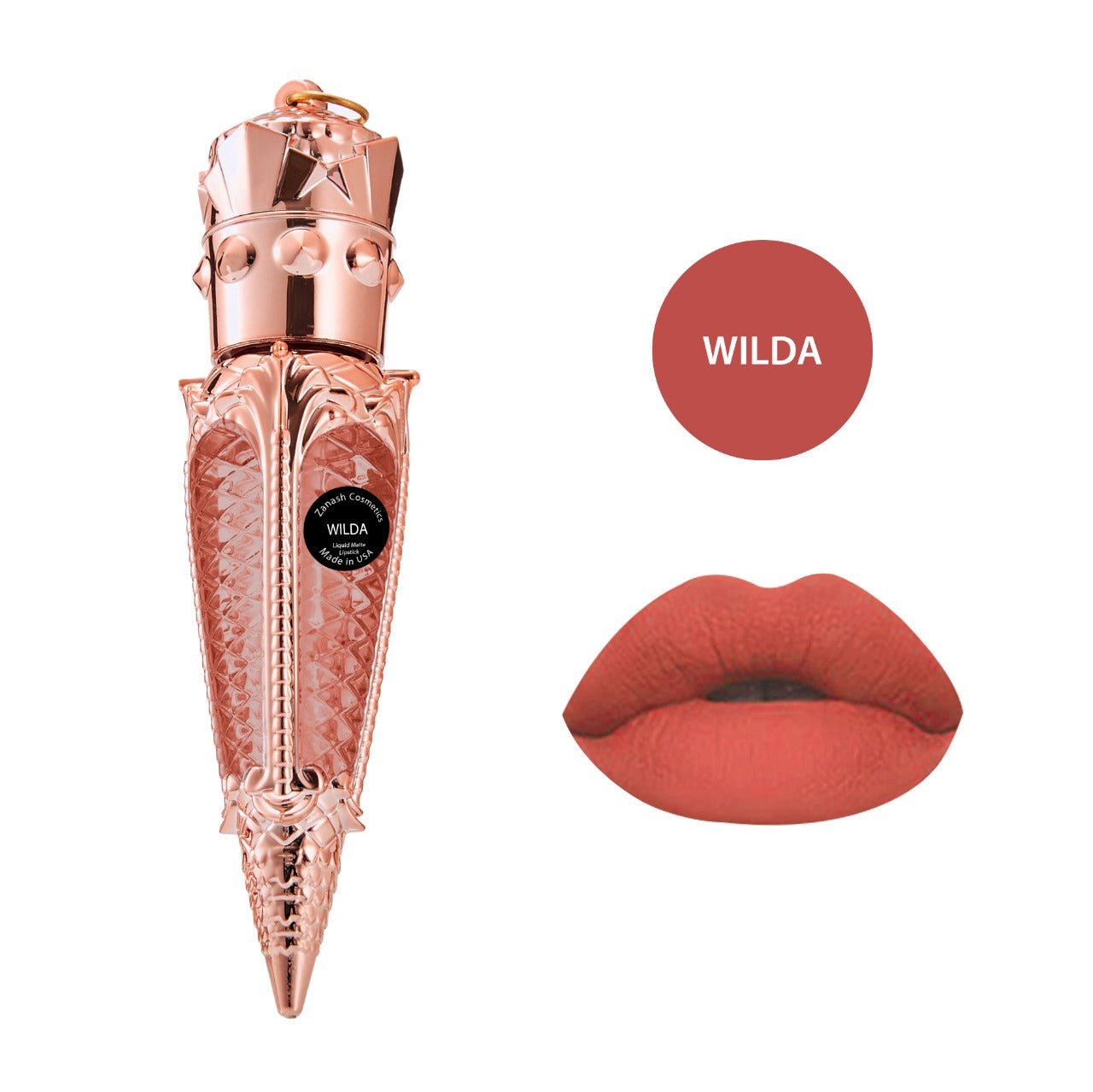 THE ROYAL LIQUID MATTE LIPSTICK, WILDA